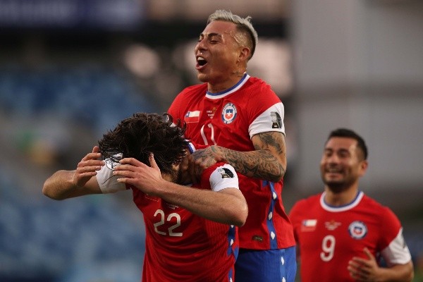 Brereton le dio el triunfo a Chile frente a Bolivia en Copa América. (Foto: Agencia UNO)