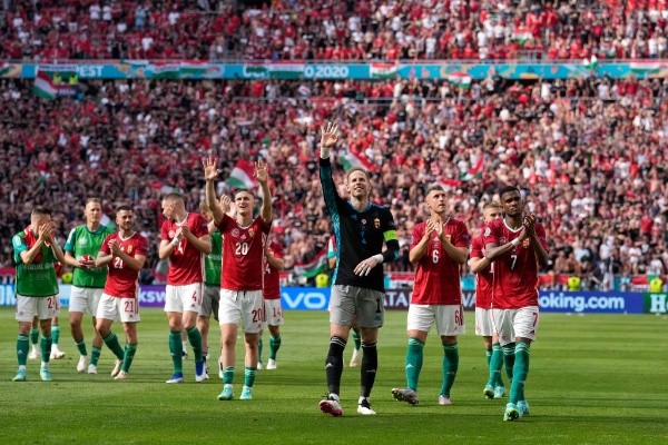 Hungría festejó como un triunfo el empate contra Francia en la Eurocopa.