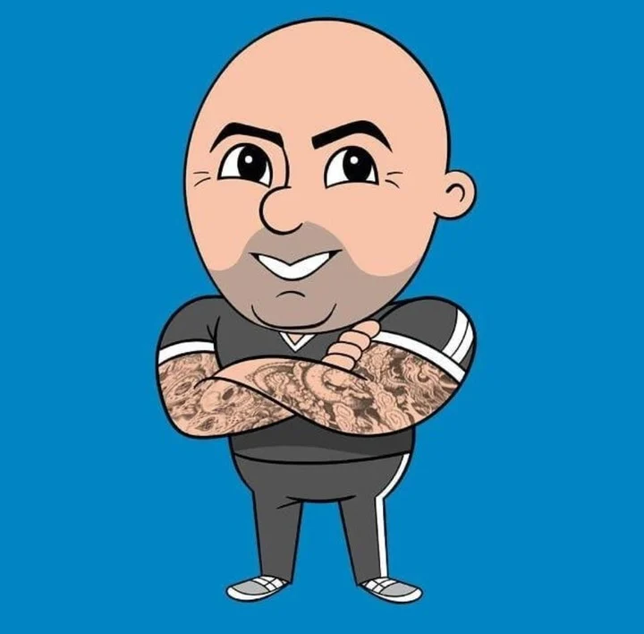 Sampi, la caricatura de Jorge Sampaoli (Instagram)