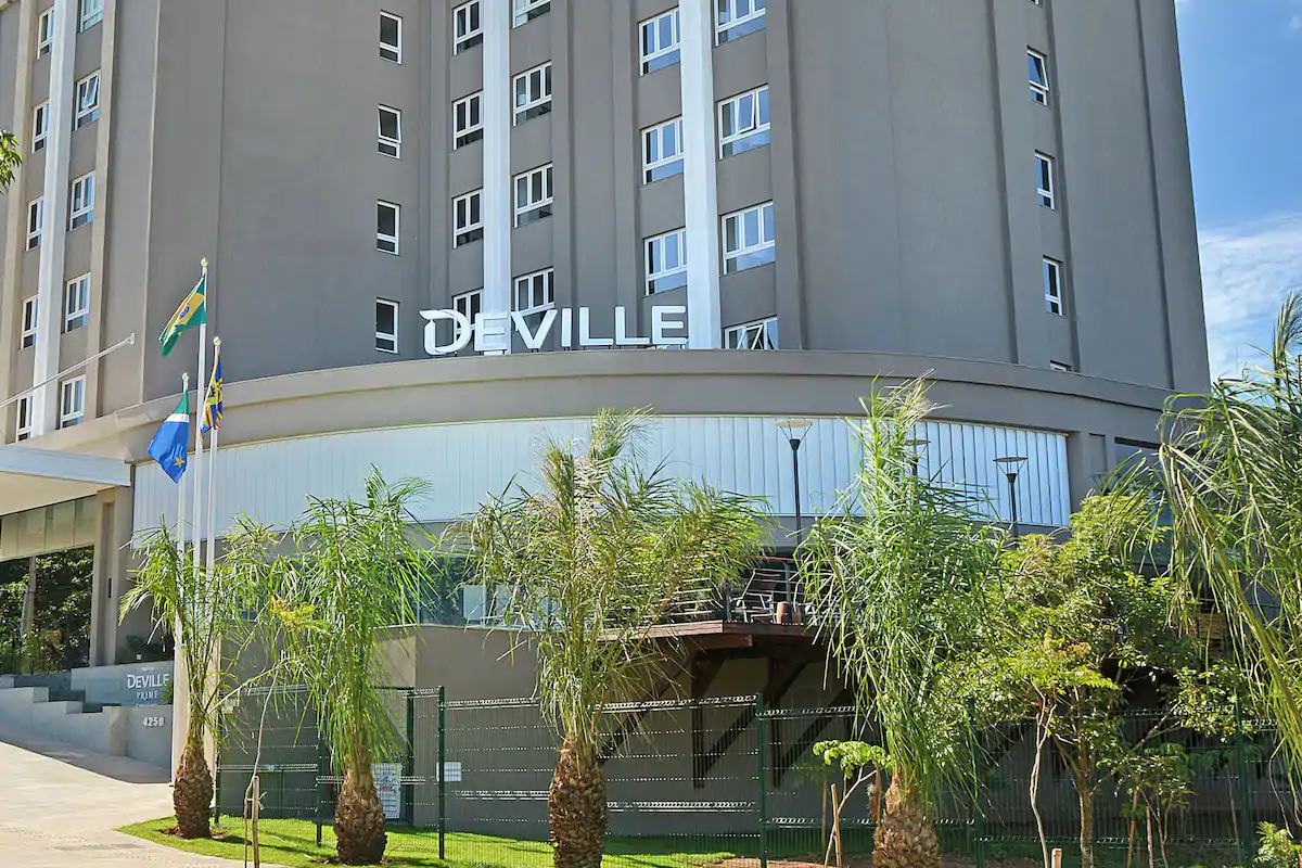 Hotel Deville de Cuiabá, donde ocurrieron los lamentables hechos