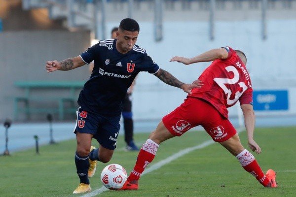 Yonathan Andía se prepara para jugar la Copa Chile con la U (Agencia Uno)