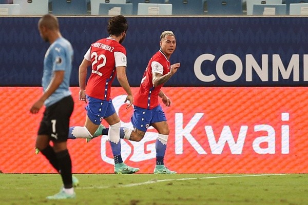 Brereton y Vargas meten miedo como la dupla de ataque de la Roja. Foto: ANFP