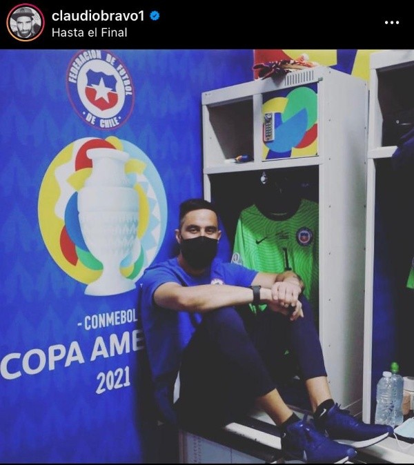Claudio Bravo íntimo (Instagram)