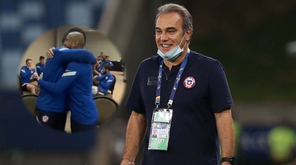 Chile y Lasarte enfrentarán a Paraguay con el plus de la reconciliación de Arturo Vidal y Claudio Bravo. (Foto: Agencia UNO)