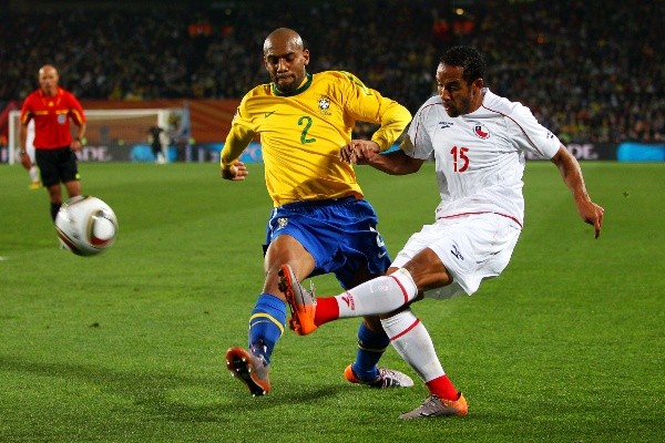 Brasil ganó 3-0 el duelo ante Chile en Sudáfrica 2010. (Foto: Getty Images)