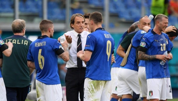 Mancini levantó el nivel del elenco italiano - Getty
