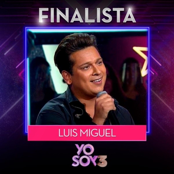 Finalistas de 
   Yo Soy: El imitador de Luis Miguel (Ricky Santos).