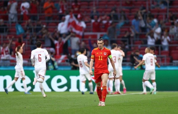 Gareth Bale se despide de la Eurocopa con goleada ante Dinamarca. Foto: Getty Images