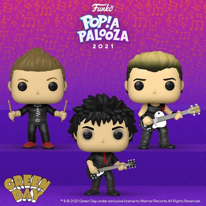 Los nuevo Funko Pop musicales: Green Day.