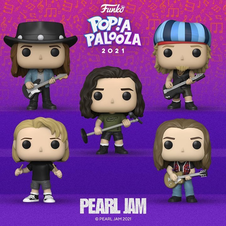 Los nuevo Funko Pop musicales: Pearl Jam.