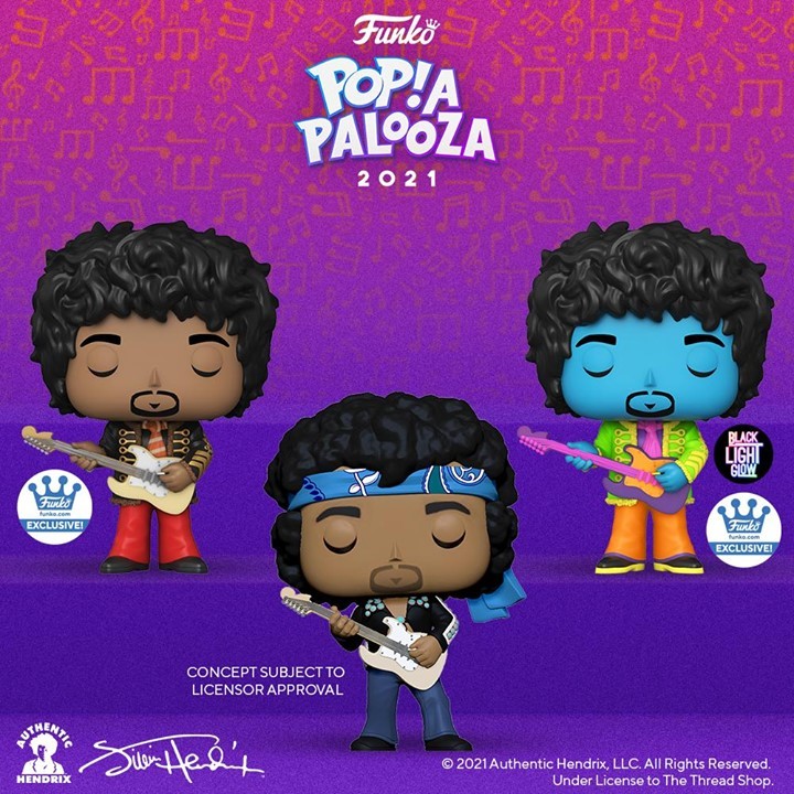 Los nuevo Funko Pop musicales: Jimi Hendrix.