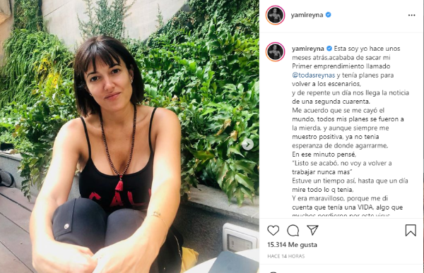 Yamila Reyna en Instagram