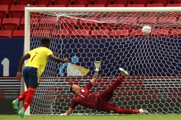 Colombia venció 4-2 a Uruguay en la tanda de penales (Getty Images)