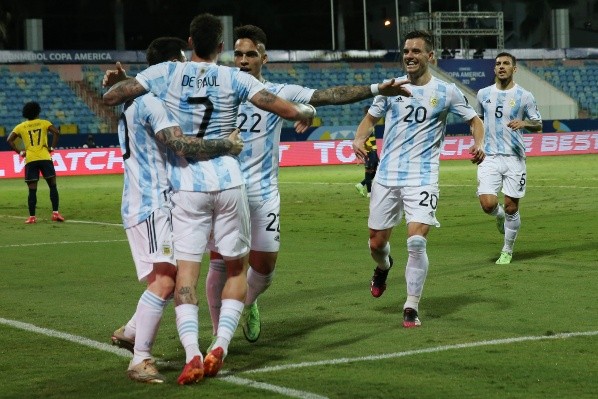 Argentina viene de golear a Ecuador por 3-0 en cuartos de Copa América. (Foto: Getty)