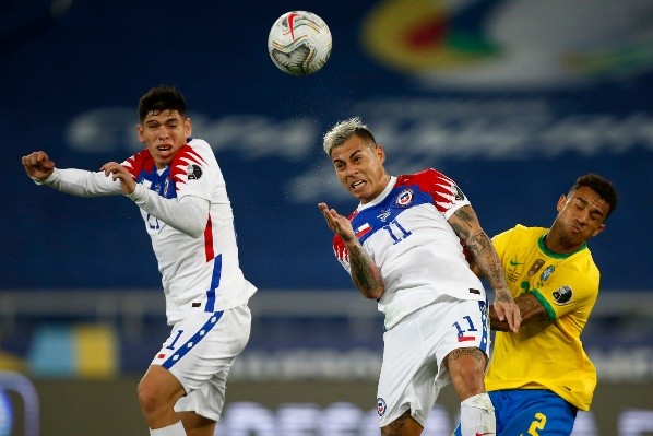 Palacios no pudo demostrar su talento ante Brasil. Foto: Getty Images