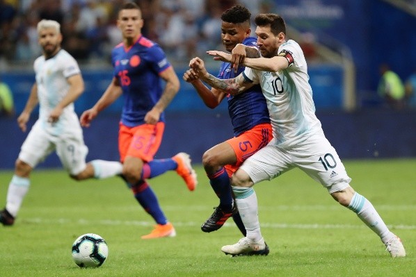 Colombia se quedó con el último encuentro ante los argentinos por Copa América el 2019. (Foto: Getty)