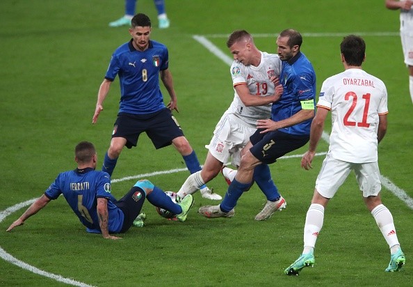 Italia derrotó a España y está en la final de la Eurocopa 2020.