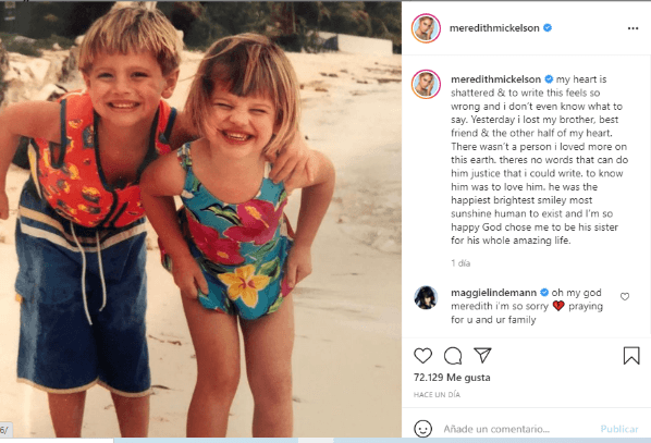 Meredith Mickelson Instagram