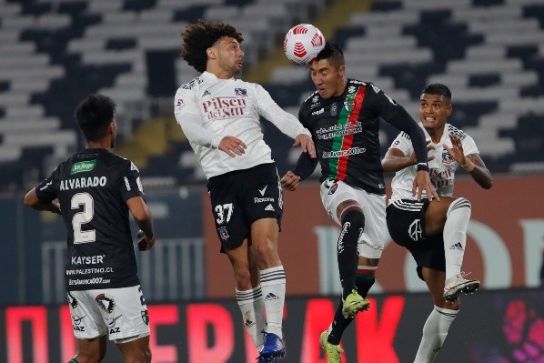 Maxi Falcón estará mañana ante Palestino en La Cisterna por Copa Chile. Foto: Agencia Uno.