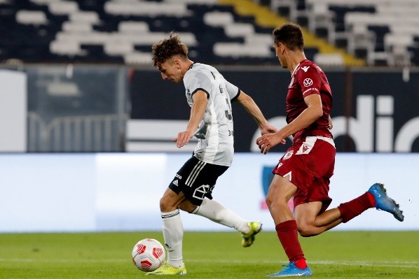 Luciano Arriagada volverá a entrenar con Colo Colo y puede ser opción para Quinteros. Foto: Agencia Uno.