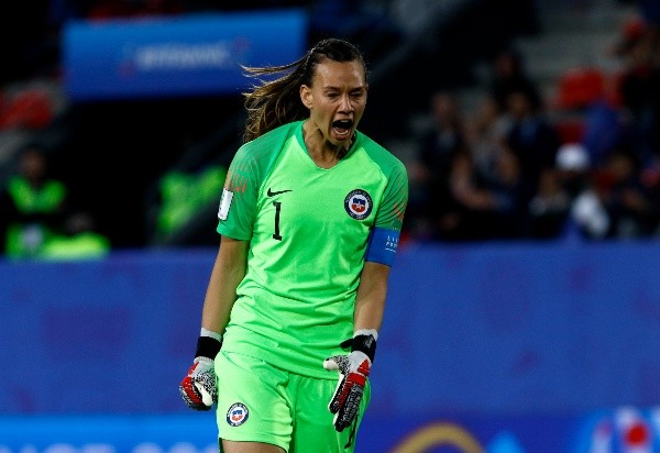 La Tiane Endler es la gran figura de Chile para Tokio 2020. Foto: Agencia Uno.