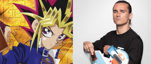Antoine fue contratado como rostro del juego Yu Gi Oh!, pero el contrato fue cancelado.