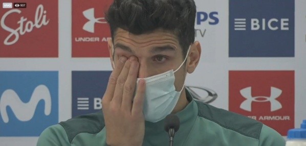 Dituro batalló contra las lágrimas en su despedida de la UC.