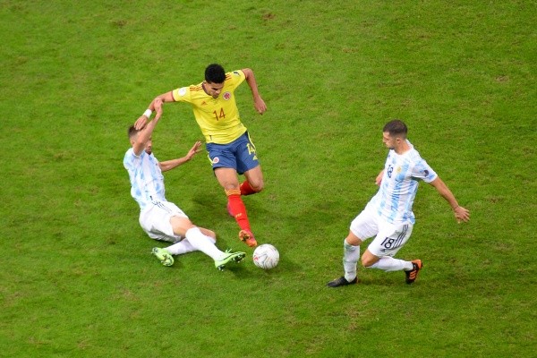 Díaz fue la figura de Colombia en la Copa América. Foto: Getty