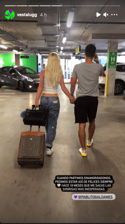 Vesta Lugg en Instagram