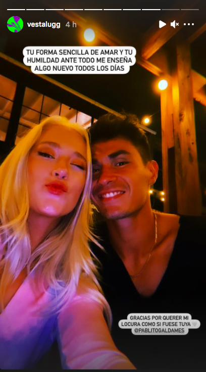 Vesta Lugg en Instagram