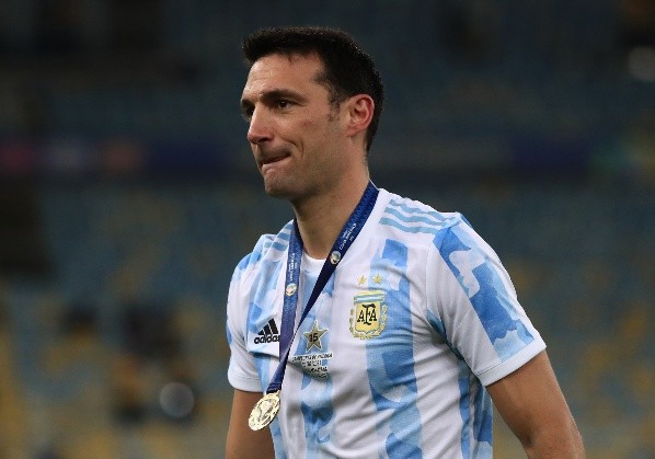 Lionel Scaloni terminó con 28 años de sequía de Argentina (Getty Images)