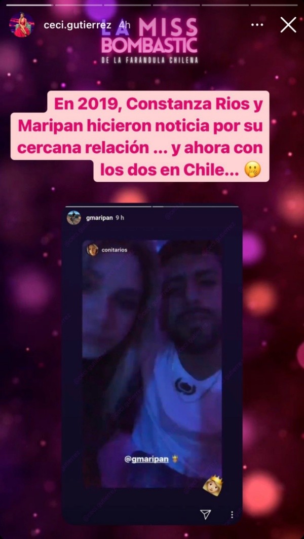 Guillermo Maripan Constanza Rios Revelan Supuesto Reencuentro Hija Chino Rios Y Jugador De La Roja Redgol