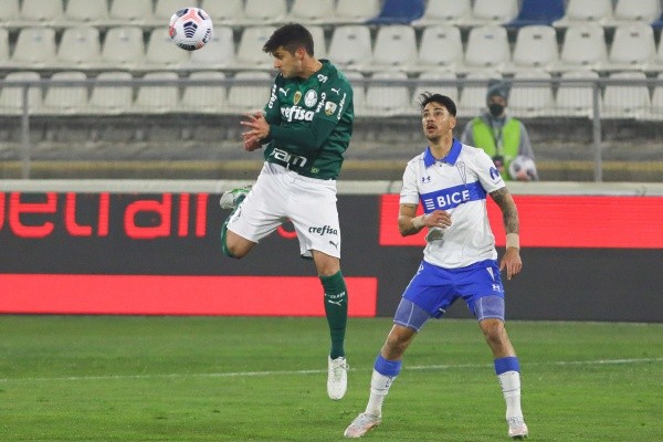 Benjamín Kuscevic fue titular en la ida y entró desde el banquillo en la vuelta ante Universidad Católica. El campeón vigente va por una nueva corona. Foto: Agencia Uno