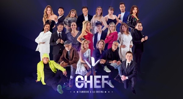 Los participantes y los chefs de la segunda temporada de 
   El Discípulo del Chef.