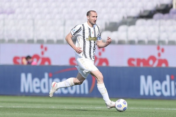 Juventus Giorgio Chiellini Emblema De Italia En La Eurocopa Está