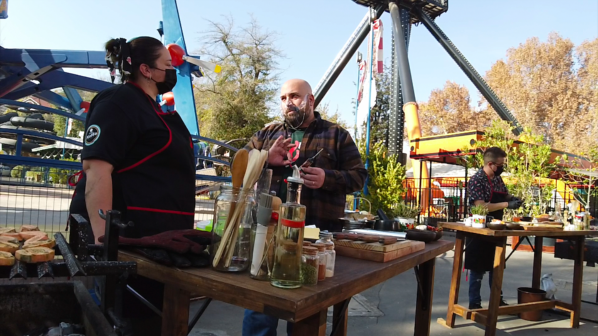 Escenas deParrilleros, los Fuegos se Encienden.(1)