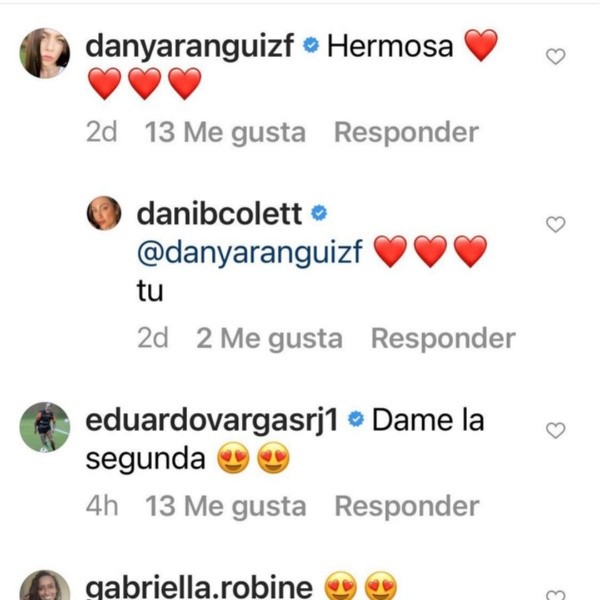 El comentario de Eduardo Vargas en el post de Daniela Colet.
