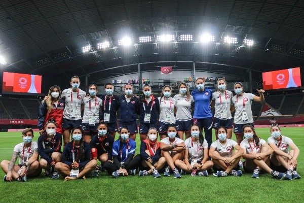 La Roja Femenina hizo reconocimiento del Domo de Sapporo. (Foto: Comunicaciones ANFP)