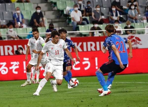 España disputó un amistoso previo con Japón, donde empataron 1-1. (Foto: Selección de España)