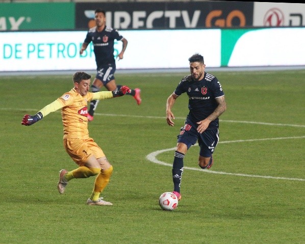 La U derrotó por 2-0 a Melipilla en la fecha pasada con doblete de Joaquín Larrivey.
