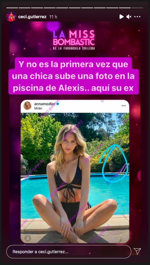 Cecilia Gutiérrez destapa supuesto nuevo romance de Alexis Sánchez.(10)