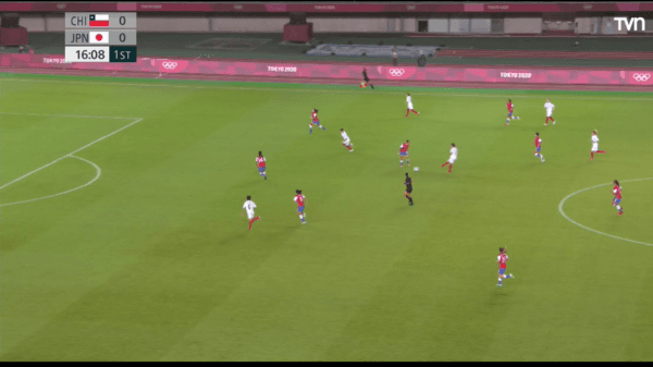 Tapadón de Christiane Endler a la japonesaHina Sugita.
