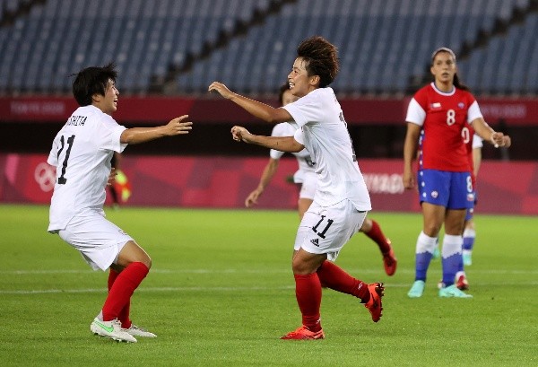 Araya se lamenta tras el gol de Japón - Getty