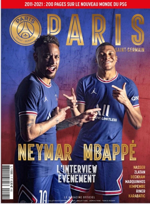 La interesante charla entre Neymar y Kylian Mbappé