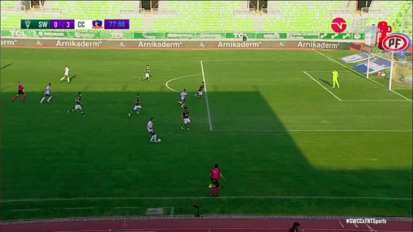 El segundo gol de Bolados