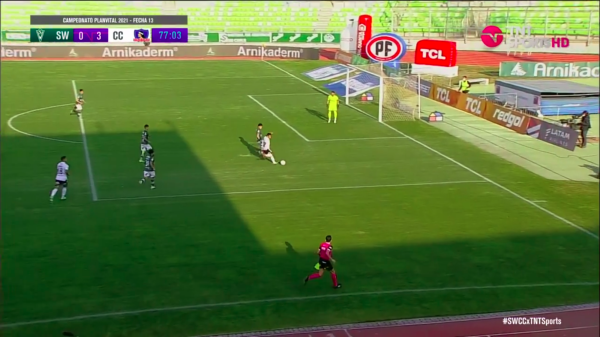 El segundo gol de Bolados