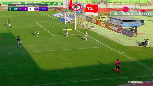 El segundo gol de Bolados