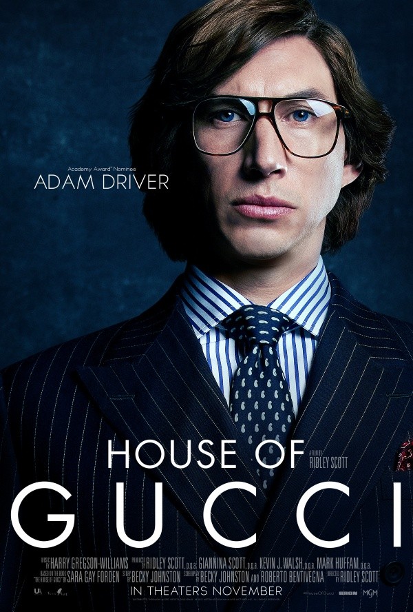 Los protagonistas de 
   House of Gucci: Adam Driver.
