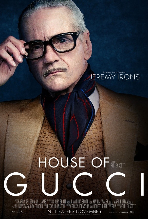 Los protagonistas de 
   House of Gucci: Jeremy Irons.