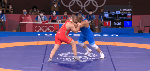 Yasmani Acosta peleó el bronce para Chile y es un orgullo más allá de su propia decepción.